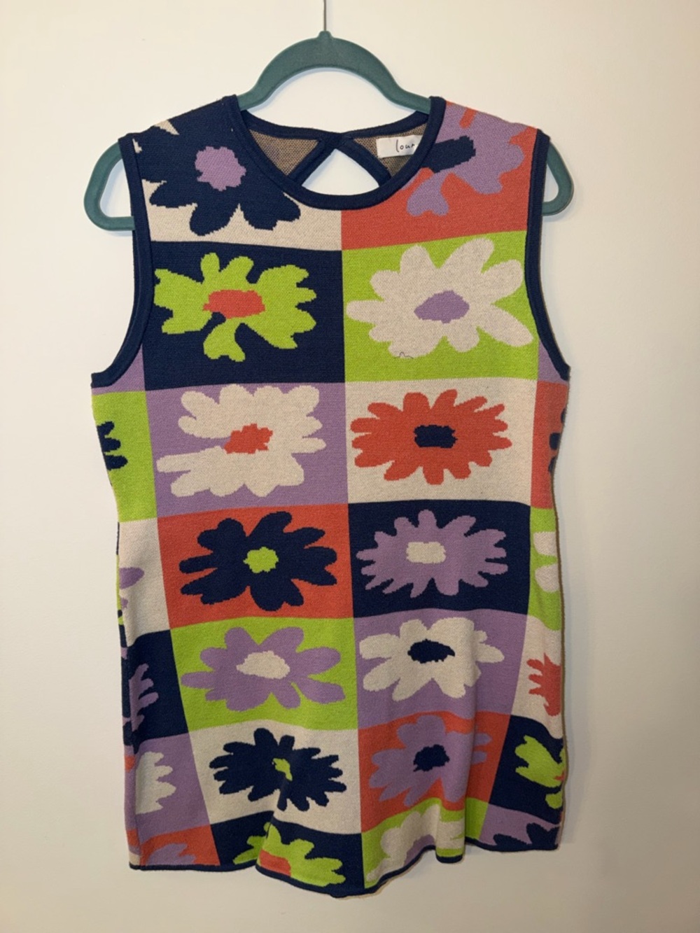 Louna Knit Mini Shift Mini Dress